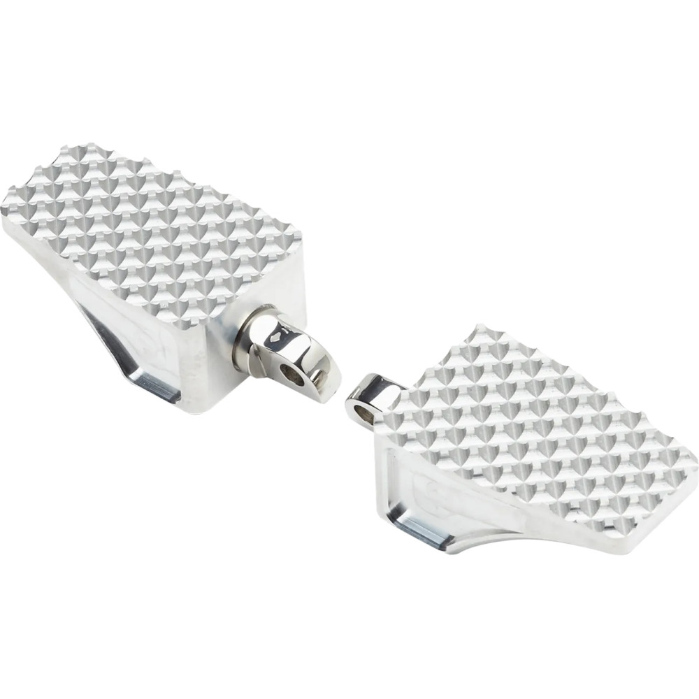 County Line Footpegs — 88.9 mm (3-1/2") length, front/rear mount, Pair
