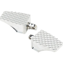 County Line Footpegs — 88.9 mm (3-1/2") length, front/rear mount, Pair