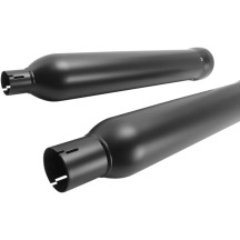 Silenciadores Slip-On Neighbor Hater — 4" de diámetro exterior, Negro Raven