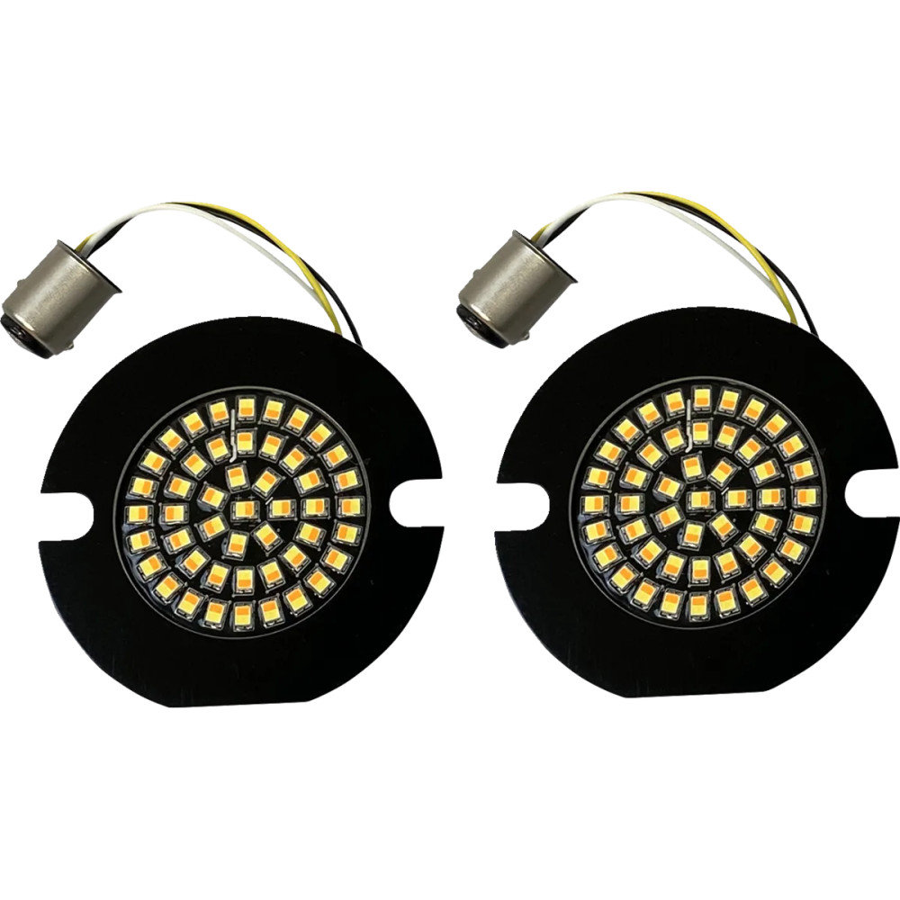 Genesis® 4 Amber/White LED Turn Signal Inserts Genesis® 4 Amber/White LED Turn Signal Inserts