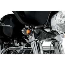 Señales de giro de estilo de fábrica Deep Cut con anillo de fuego LED