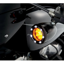 Kit de LED "Fire Ring" para carcasas de señales de giro estilo "Deuce" de fábrica