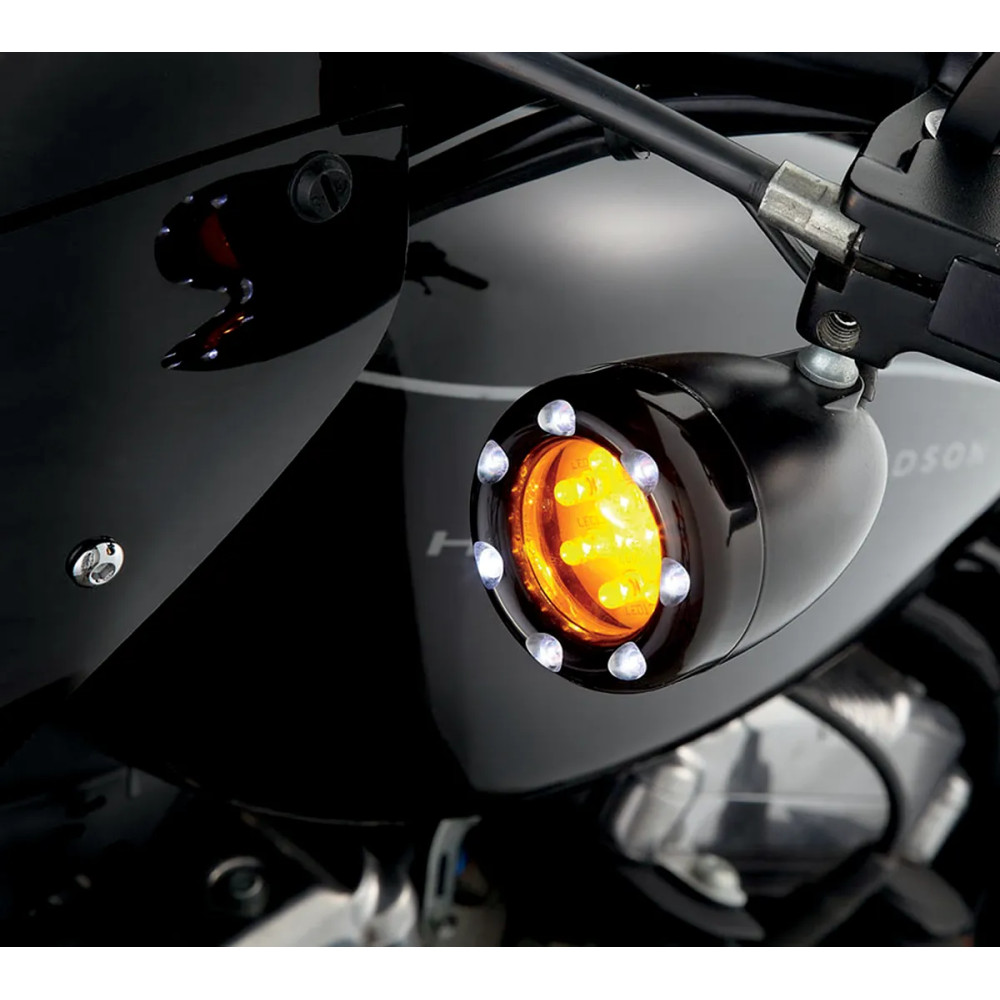 Kit de LED "Fire Ring" para carcasas de señales de giro estilo "Deuce" de fábrica