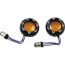 Kit de LED "Fire Ring" para carcasas de señales de giro estilo "Deuce" de fábrica