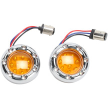 Kit de LED "Fire Ring" para carcasas de señales de giro estilo "Deuce" de fábrica