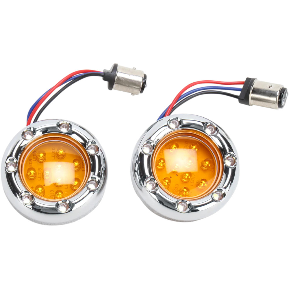Kit de LED "Fire Ring" para carcasas de señales de giro estilo "Deuce" de fábrica
