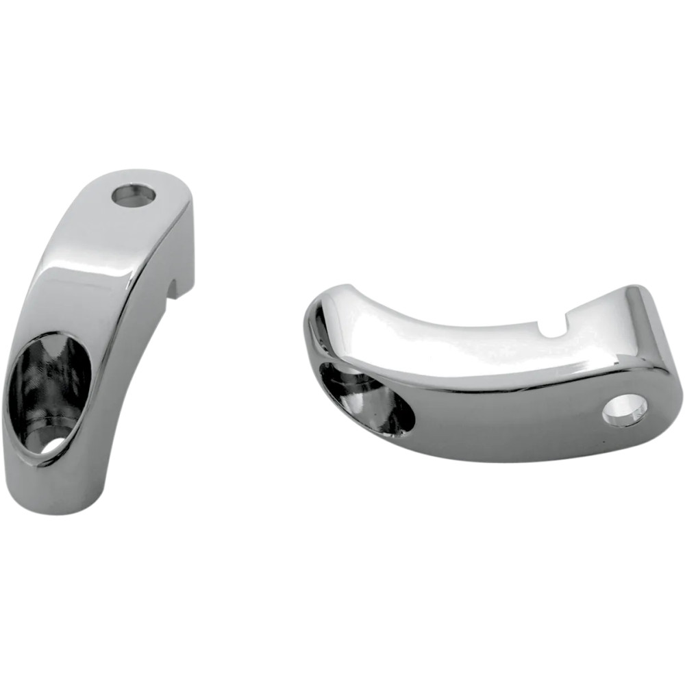 Custom Turn Signal Mounts — 39 mm (1-17/32"), Chrome Custom Turn Signal Mounts — 39 mm (1-17/32"), Chrome