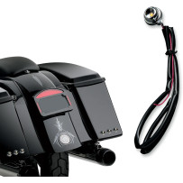 Luces Lucifer — 12V, 7/8" diam., 1/2" alt., rojo