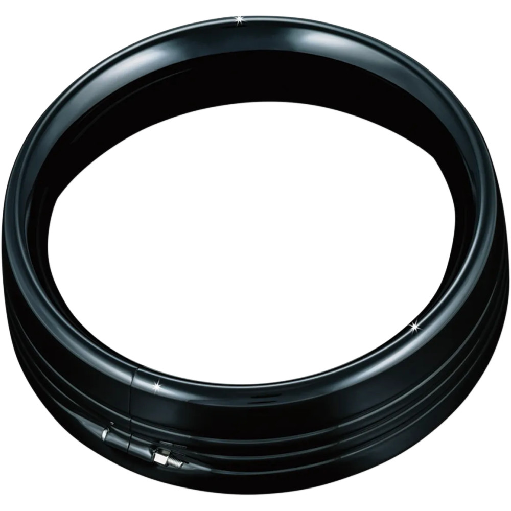Aros embellecedores de faros de 7" — 178 mm (7"), negro