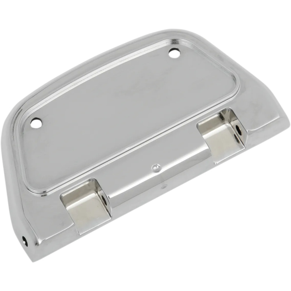 Passenger Floorboards and Inserts — D-shaped, Chrome, Pair Passenger Floorboards and Inserts — D-shaped, Chrome, Pair
