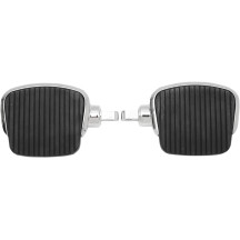 Mini Floorboards — 3.5" × 4", Black, Chrome