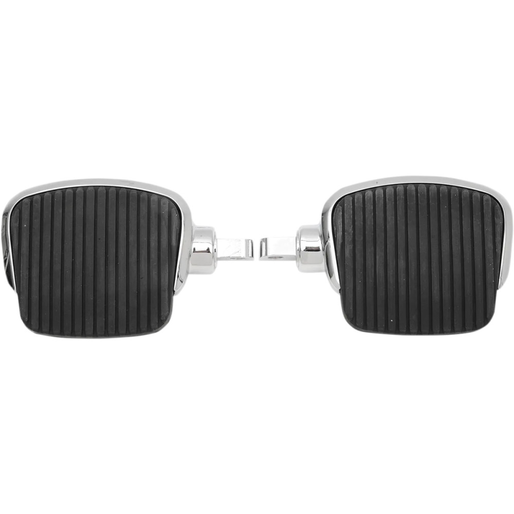 Mini Floorboards — 3.5" × 4", Black, Chrome