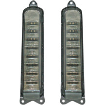 Paneles ProBEAM® LED de luz trasera para CVO™ — Par, 16 LEDs, lente ahumada, Harley Davidson®