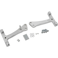 Passenger Floorboard Mount Kit — Passenger, Chrome
