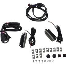 Barra LED para portaequipajes — Harley Davidson®, lente ahumada
