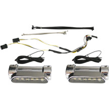 Luces LED Dynamic para defensas de motor — Accent Light, Cromo
