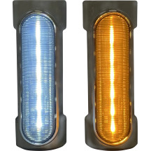 Luces LED Dynamic para defensas de motor — Accent Light, Cromo