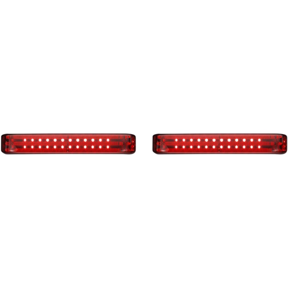 ProBEAM® LED Secuencial BAGZ™ Luces para Alforjas — para Harley Davidson®, lente roja