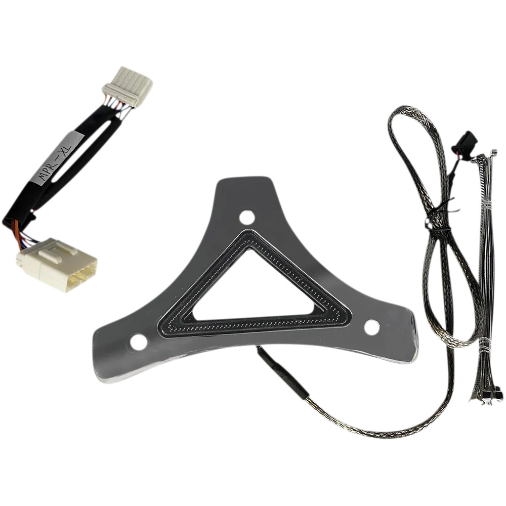 Luz LED para respaldo con doble intensidad de marcha y freno — Harley-Davidson®, Rojo, Cromo