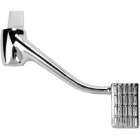 Forward Control Replacement Brake Pedal — Standard, Chrome