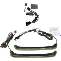 Luces de acento LED BAGZ™ de bajo perfil — 12V, ámbar/rojo