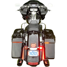Luces de acento LED BAGZ™ de bajo perfil — 12V, ámbar/rojo