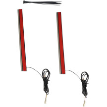 Varillas de Plasma™ — 12" (30,5 cm), Alforja, Rojo, Harley-Davidson®