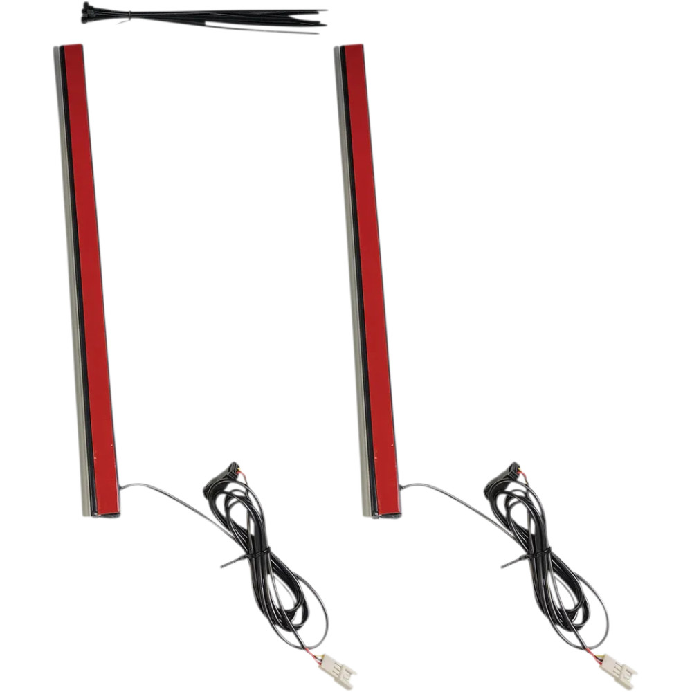 Varillas Plasma™ — 14" (35.5 cm), Rojo, Alforja, Harley-Davidson®