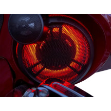 Luces LED ProGLOW™ para altavoces Boom!™ Audio Stage II Systems — carenado superior Harley-Davidson®, multicolor