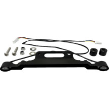 Barra de luz trasera Elypse 3 en 1 — Compatible con Harley-Davidson®, carcasa negra, LED rojo, lente ahumada