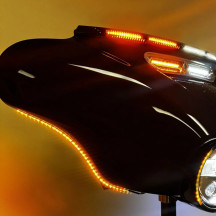Dual Color LED Fairing Strips