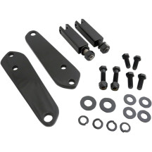 Kit de barra frontal para autopista — 86 mm (3-3/8"), Conductor, Negro