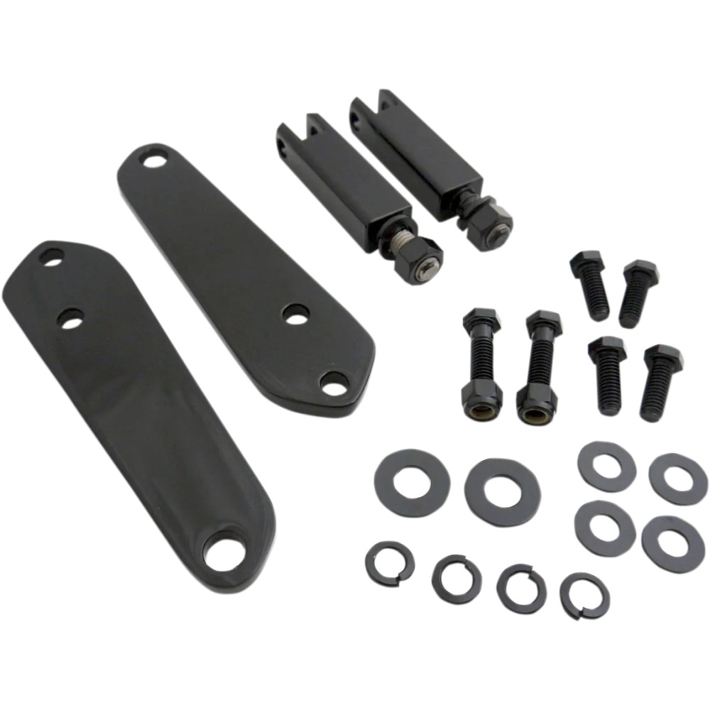 Kit de barra frontal para autopista — 86 mm (3-3/8"), Conductor, Negro