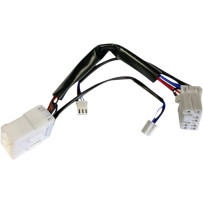 Wiring Adapter for Red Plasma Rods™ — Harley-Davidson®, Black matte