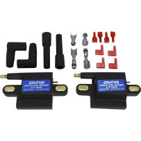 0.5 Ohm Miniature Coil — 12V, Black, Pair