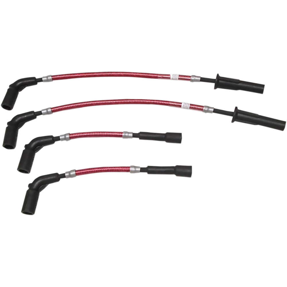 Cable de bujía trenzado — rojo Cable de bujía trenzado — rojo