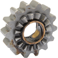Engranaje del eje principal de arranque — 14 dientes, eje de arranque a pedal