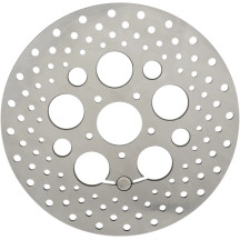 Disco de freno perforado de acero inoxidable
