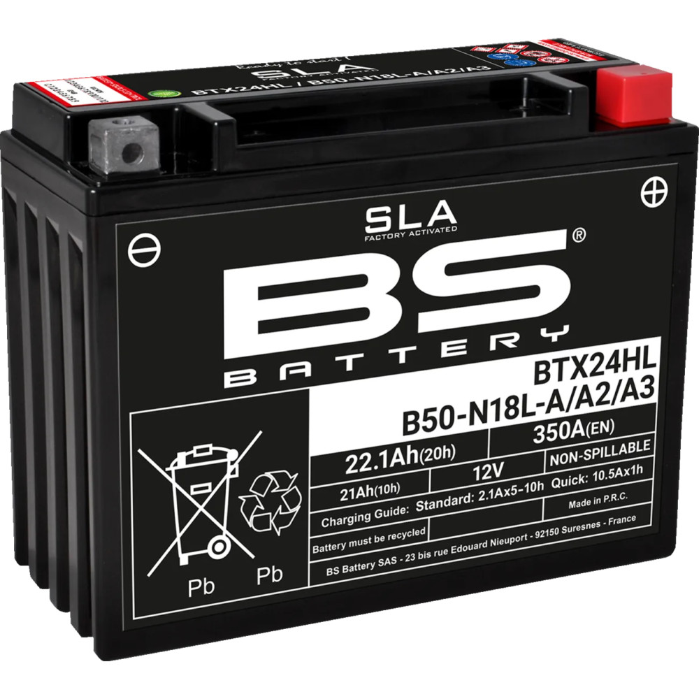 SLA Factory- Activated AGM Maintenance-Free Battery