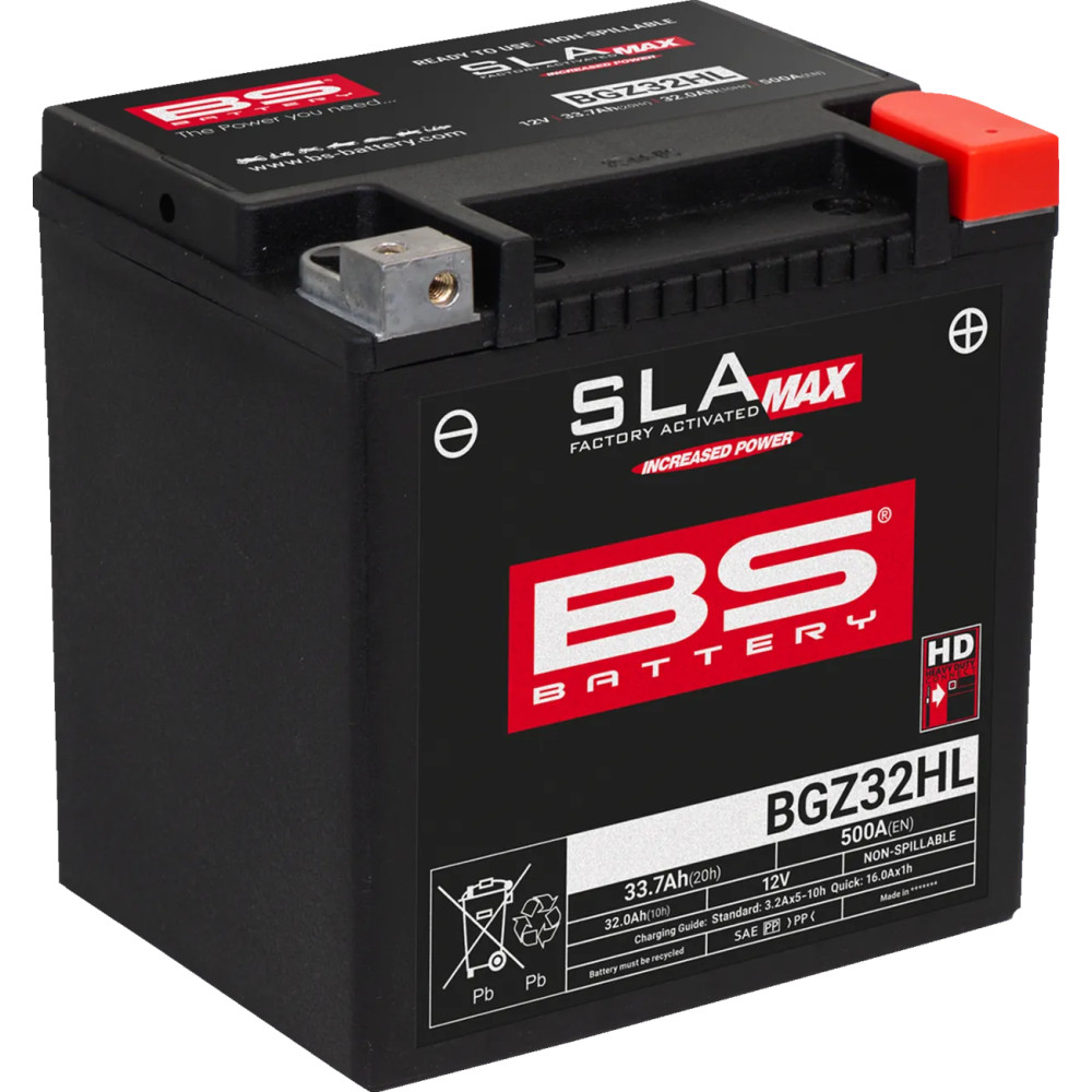 SLA MAX Factory- Activated AGM Maintenance-Free Battery