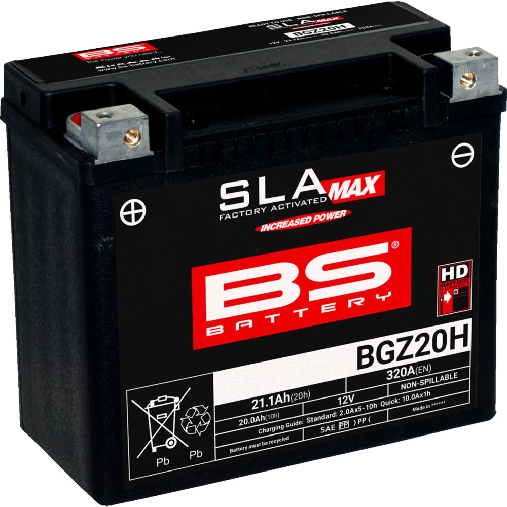 SLA MAX Factory- Activated AGM Maintenance-Free Battery