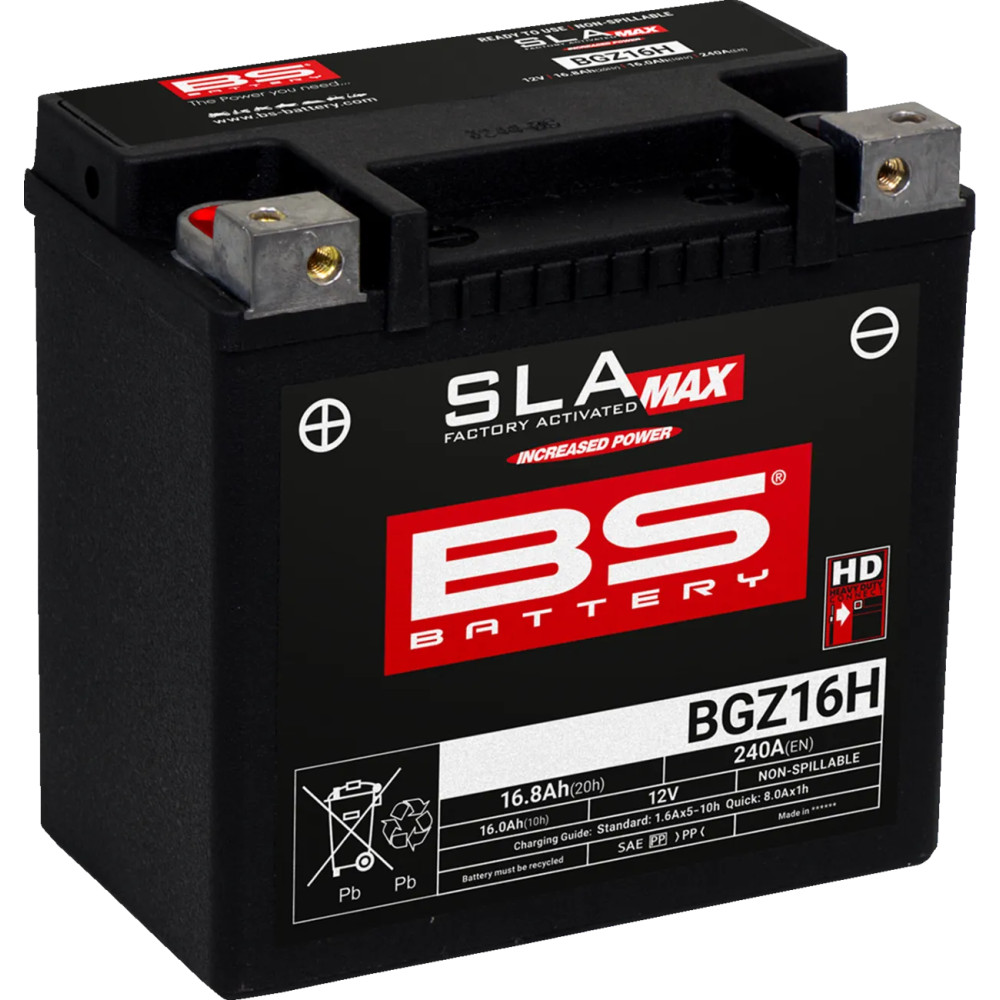Batería AGM de Mantenimiento Libre Activada de Fábrica SLA MAX