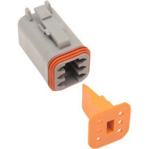 Conector sellado Deutsch DT — Componente de conector de cableado