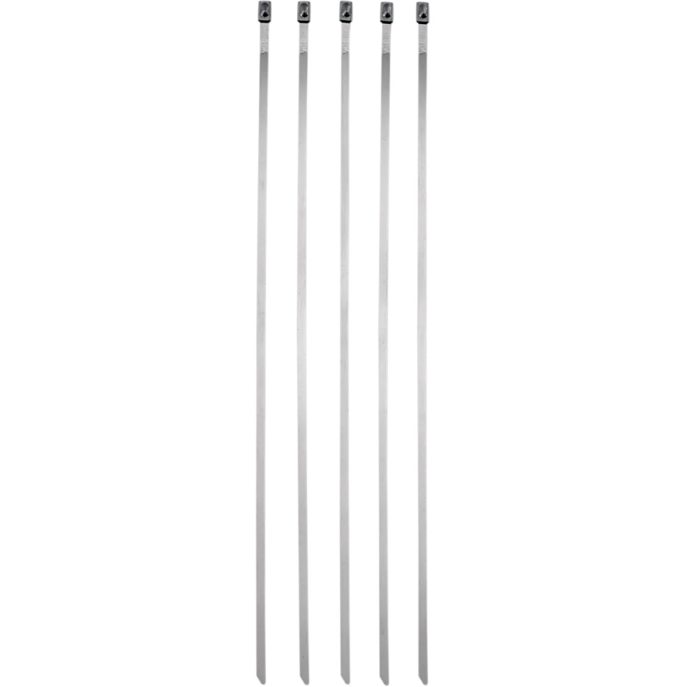 Brida de acero inoxidable — 203 mm (8"), paquete de 5