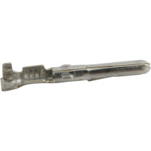 Terminales estampados AMP Mate-n-Lok — Conector macho, 100 unidades, Plateado