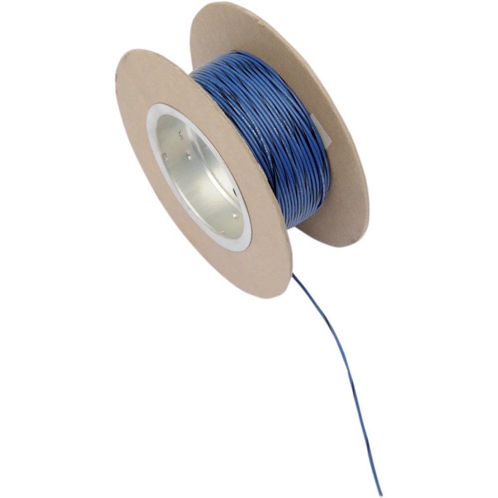 OEM Color Wire Spool — 18 AWG, 100', Blue OEM Color Wire Spool — 18 AWG, 100', Blue