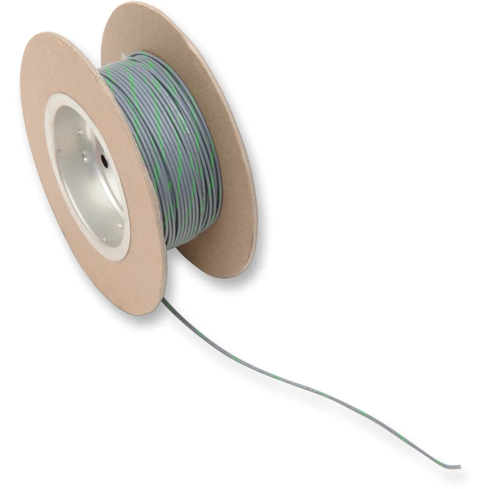 OEM Color Wire Spool — 18 AWG, 30.5 m (100'), Gray OEM Color Wire Spool — 18 AWG, 30.5 m (100'), Gray