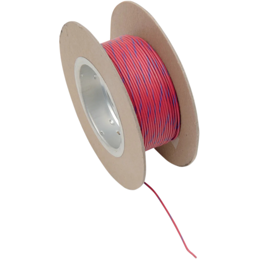 Carrete de cable de color OEM — 18 AWG, 30,5 m (100'), Rojo