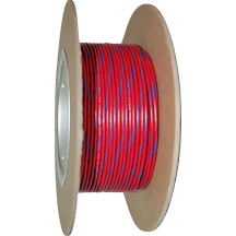 Carrete de cable de color OEM — 18 AWG, 30,5 m (100'), Rojo