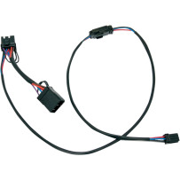 Tour-Pak® Quick Disconnect Wiring Harness — 12 in, Black